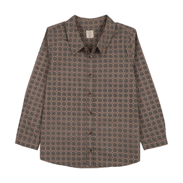 Analogy by Lil Legs Oat Print Home Garden Boys Shirt