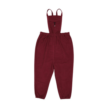 Analogy by Lil Legs Deep Red Limited Capsule Bib Overalls