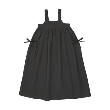 Lil Legs Black Maxi Loungewear Jacquard Maxi