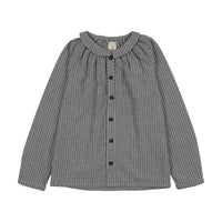 Analogy by Lil Legs Dried Blu Plaid Plaid Edition Girls Shirt