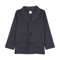 Analogy by Lil Legs Navy Signature Collection Ponte Blazer