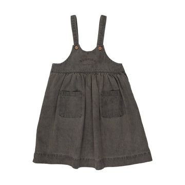 Analogy by Lil Legs Grey Wash Denim Day Jumper