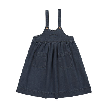 Analogy by Lil Legs Blue Denim Denim Day Jumper