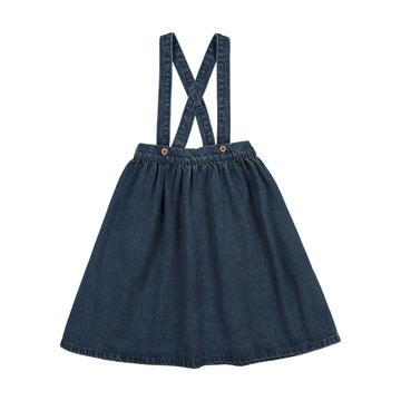 Analogy by Lil Legs Blue Denim Wardrobe Staples Denim Suspender Skirt