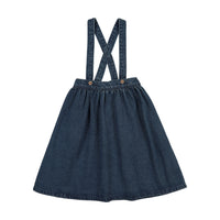 Analogy by Lil Legs Blue Denim Wardrobe Staples Denim Suspender Skirt