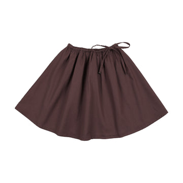 Analogy by Lil Legs Vintage Purple Home Garden Tie Waist Circle Skirt