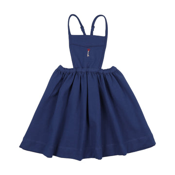 Analogy by Lil Legs Bellwether Blue Limited Capsule Bib Jumper