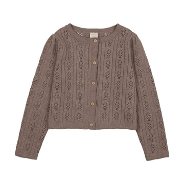 Analogy by Lil Legs Misty Oat Heath Signature Collection Girls Cardigan