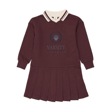 Analogy by Lil Legs Plum Fan Club Dress