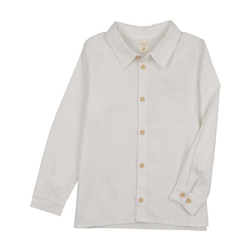 Analogy by Lil Legs Winter White Signature Collection Toddler Boys Logo Shirt