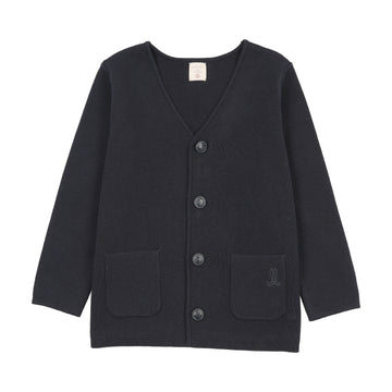 Analogy by Lil Legs Navy Signature Collection Boys Cardigan Blazer