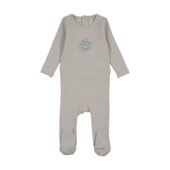 Analogie By Lil Legs Fruity Footie - Pale Blue