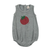 Analogie By Lil Legs Tomato Romper - Blue