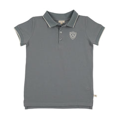 Analogie By Lil Legs Logo Polo SS - Blue