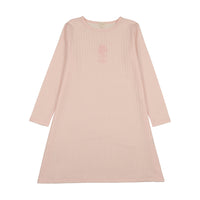 Analogie By Lil Legs Sailor Stripe Nightgown - Pink