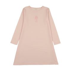 Analogie By Lil Legs Sailor Stripe Nightgown - Pink