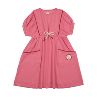 Analogie By Lil Legs Boating Crew Dress SS - Fresh Pink