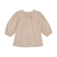 Analogie By Lil Legs Sunny Blossoms Blouse - Bud Pink
