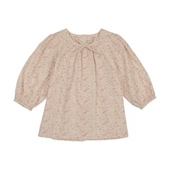 Analogie By Lil Legs Sunny Blossoms Blouse - Bud Pink
