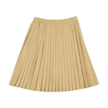 Analogie By Lil Legs Knife Pleated Skirt - Sunny Yellow