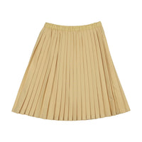 Analogie By Lil Legs Knife Pleated Skirt - Sunny Yellow