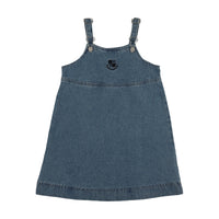 Analogie By Lil Legs Denim City Jumper - Mid Blue Wash