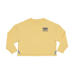 Analogie By Lil Legs Cropped Tee - Yellow