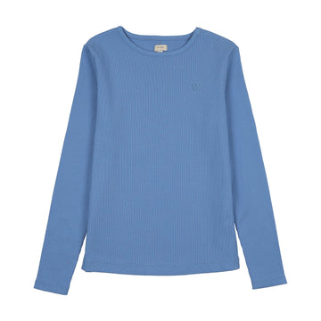 Analogie By Lil Legs Basic Tee - Fresh Blue