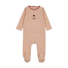 Analogie By Lil Legs Outer Field Girls Footie - Pink