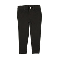 Lil Legs Husky Full Weekday Pants Black