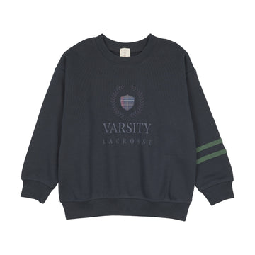 Analogy by Lil Legs Navy Fan Club Boys Sweatshirt - Big Logo