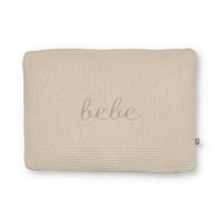Little Fawn Bebe Embroidered Knit Pillow