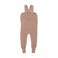 Mema Knits Dusty Pink Knit Shabbos Overall