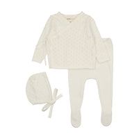 Mema Knits Winter White Bris Set