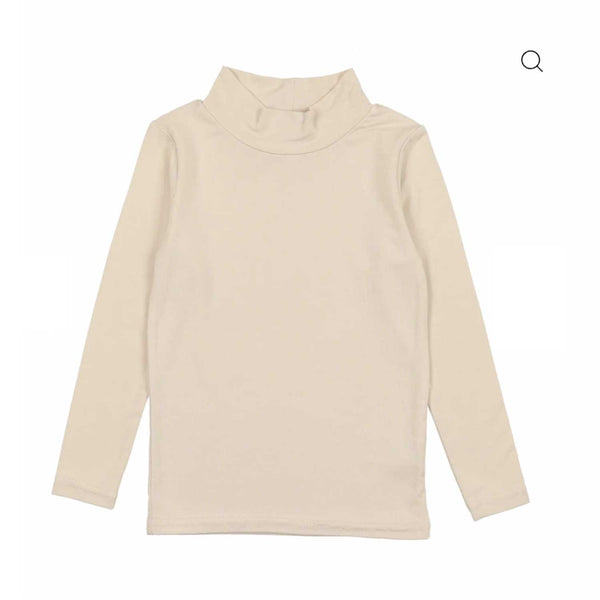 Lil Legs Bamboo Mockneck Natural