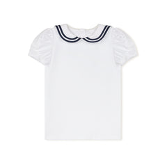 Madeleine Girl White Tee-Ss