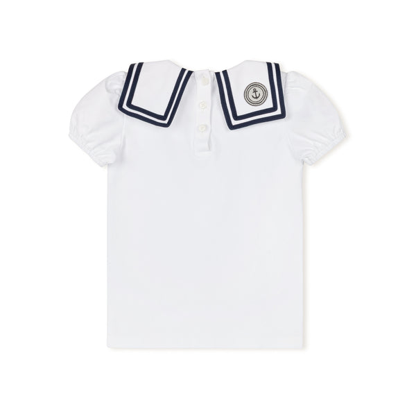 Madeleine Girl White Tee-Ss