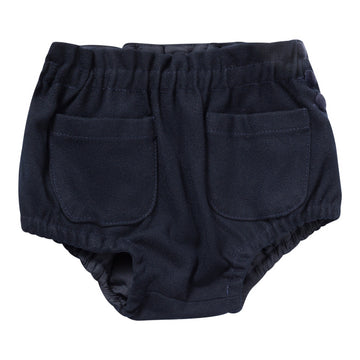 Numu Wool Baby Girl Bloomer - Navy