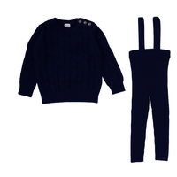 Analogie By Lil Legs Boys Knit Set Navy