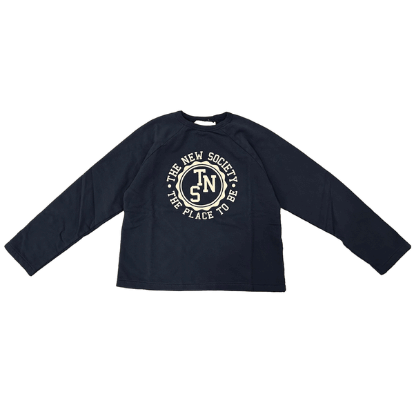 The New Society Midnight Navy Reine Special T-Shirt Midnight Navy