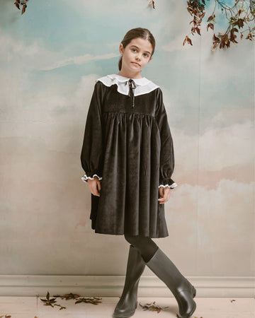 Cosmosophie Odeon Velvet Dress