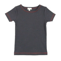 Analogie By Lil Legs Short Sleeve Tee Off Navy