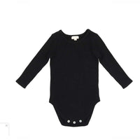 Lil Legs Knit Crewneck Onesie Black