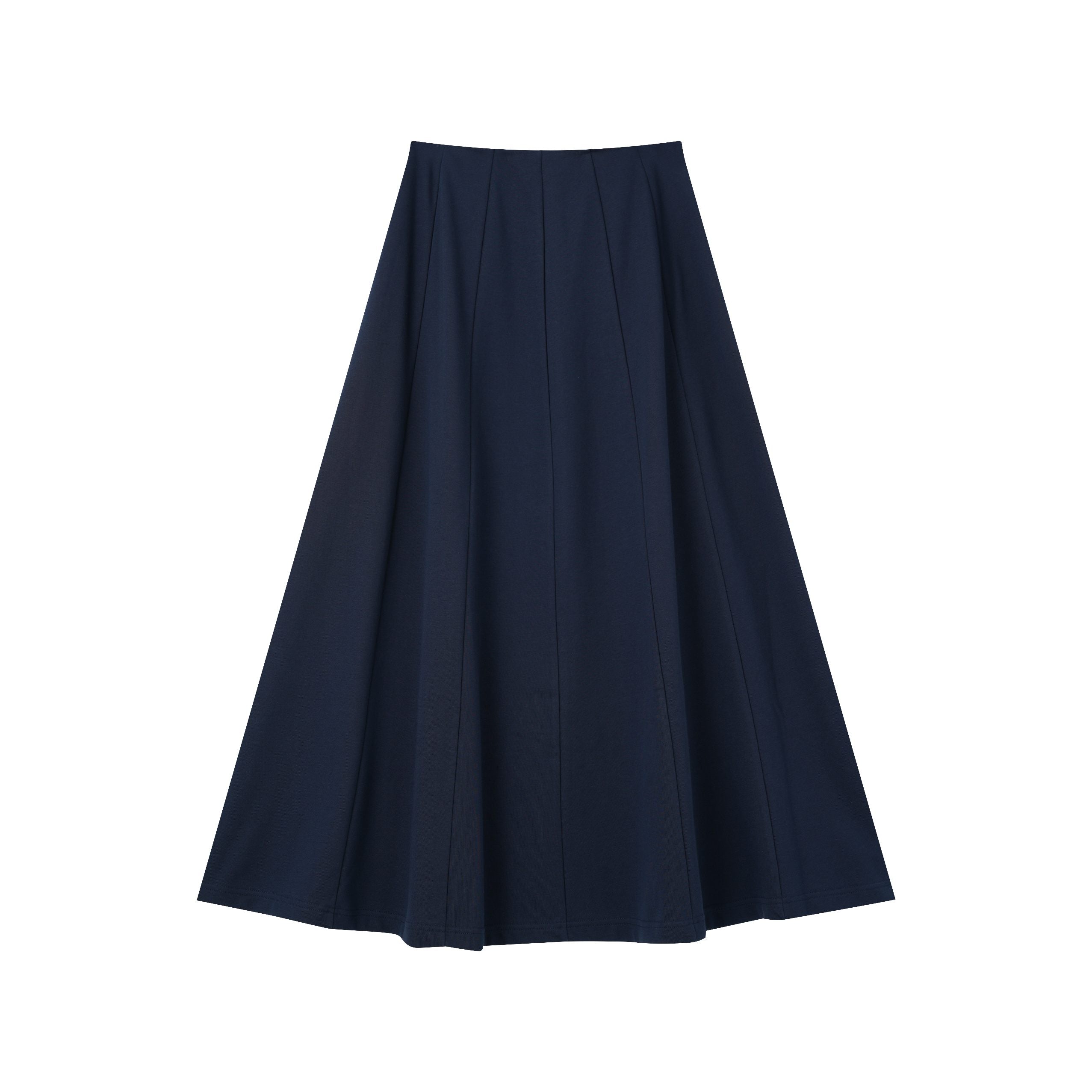 Coco Blanc Paneled Skirt - Navy Jersey CB4069