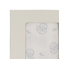 Peluche Teakettle Blue Swaddle