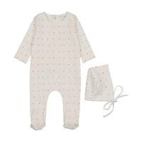 Peluche Offshoot Teakettle Pink Footie Set