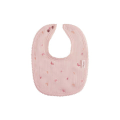 Aurora Jersey Cotton Butterfly/ Dragonfly Collection Pink Bib