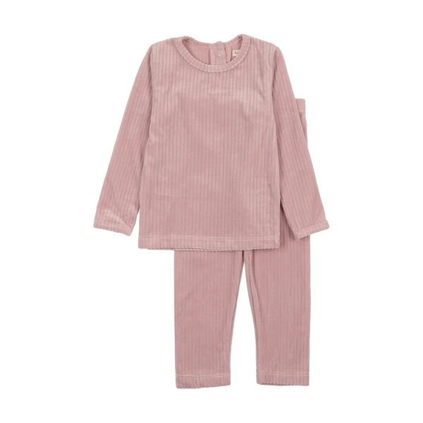 Bonjoy Blush Velour Wrap