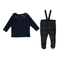 Analogie By Lil Legs Plaid Girls Set Plaid