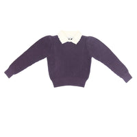 Little Parni Plum Sweater